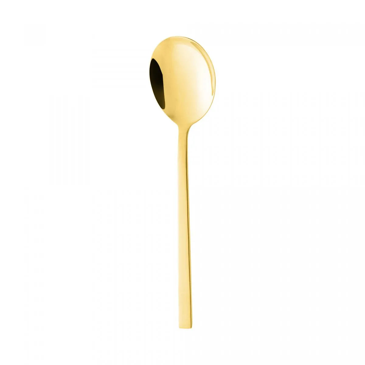 CJ 4 TALHERES PARA SERVIR DE ACO INOX FIRENZE DOURADO