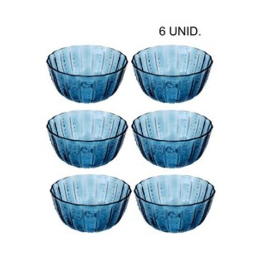 50034 BOWL EM ACRILICO ONDULADO 15,3X15,