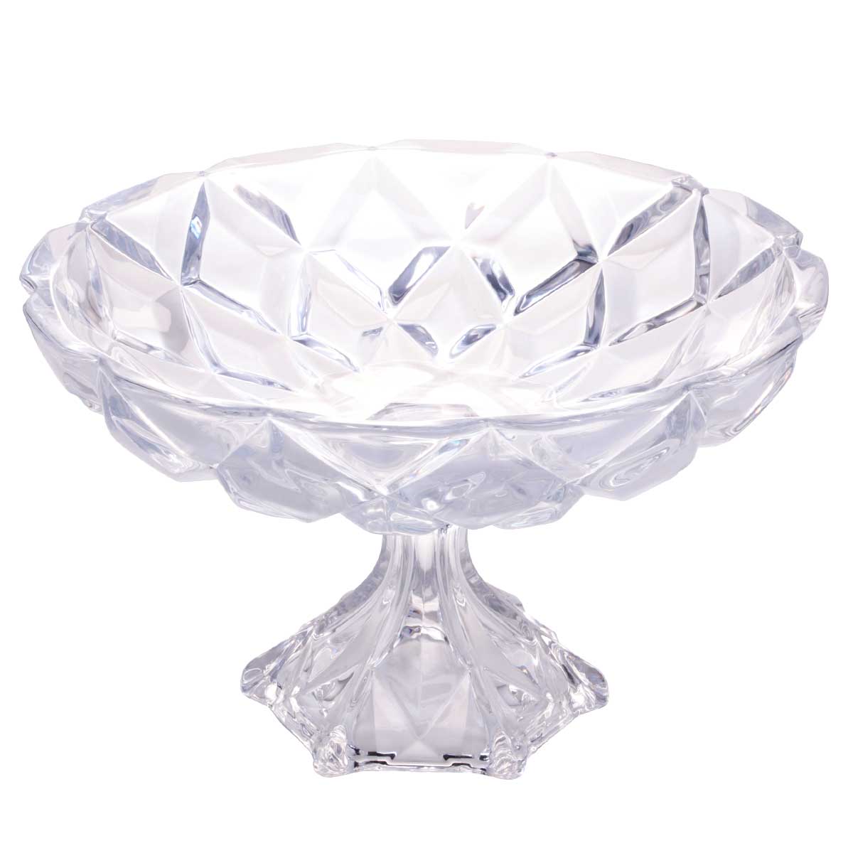 CENTRO DE MESA C/PE DE CRISTAL DELI 32,5