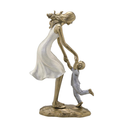 MAE COM FILHO DECORATIVO