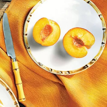 Prato de Sobremesa Bambu - DoceLar Loja