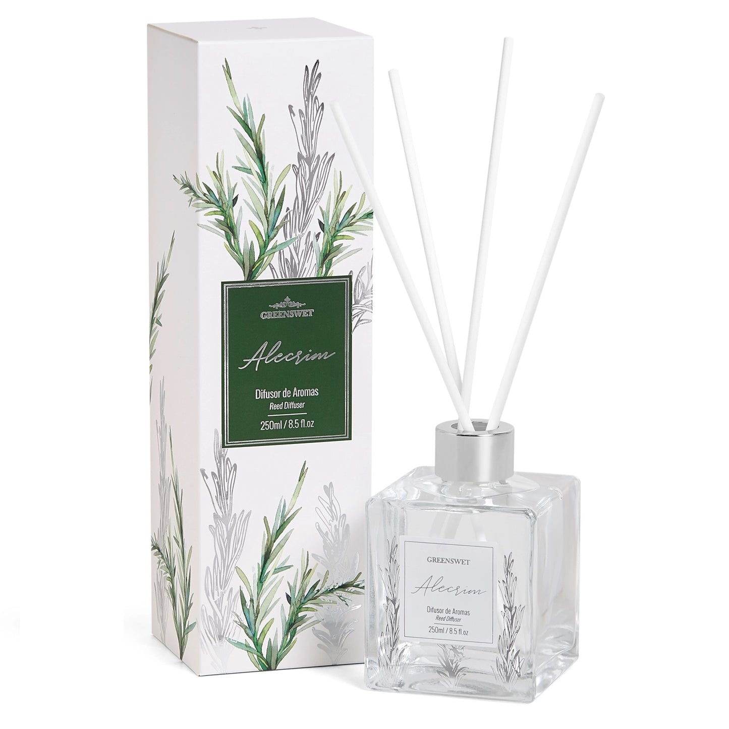 Difusor de Aromas 250ml Essencia Alecrim