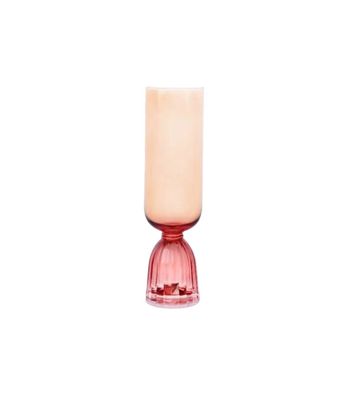 TAÇA CHAMPANHE ROSA E AMBAR 270ML
