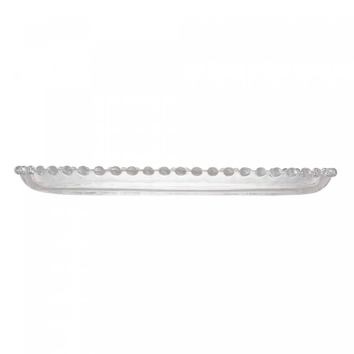TRAVESSA CRISTAL OVAL PEARL 30X15X2CM