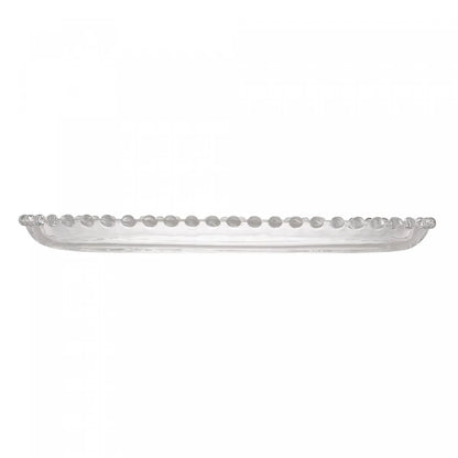 TRAVESSA CRISTAL OVAL PEARL 30X15X2CM
