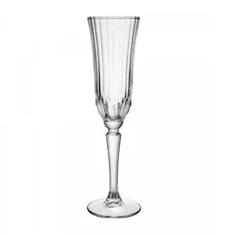 CJ TAÇAS DE CHAMPAGNE BELLE JOUR COM FIO DE OURO 160ML CRISTAL ECOLOGICO