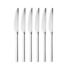 CJ 6 FACAS PARA CHURRASCO DE ACO INOX VIENA