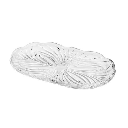 Bandeja de Cristal Alberta - DoceLar Loja