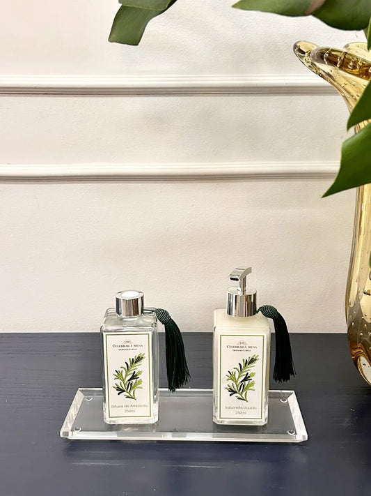 BANDEJA PRISMA B3 EMBAIXO TRANSPARENTE (26X9,5X1,5)