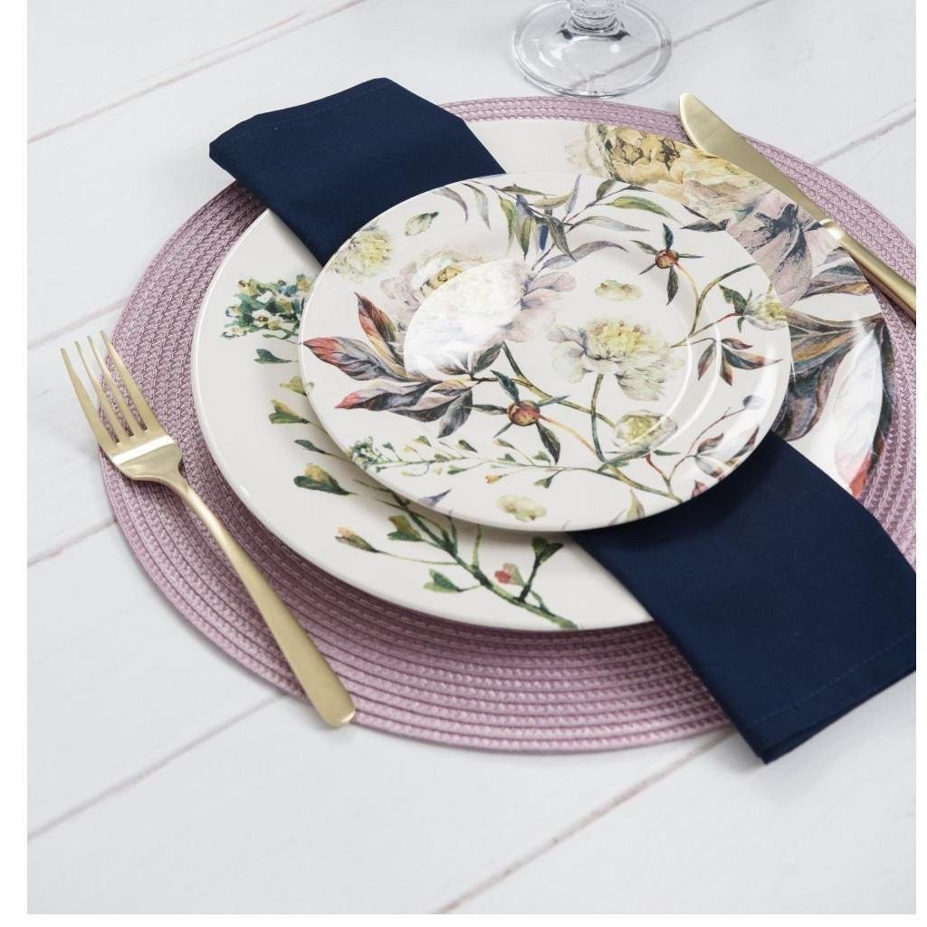 Guardanapo Home 4 Pcs Marinho - DoceLar Loja