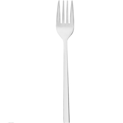 CJ 7 PECAS ESPATULA PARA BOLO E 6 GARFOS PARA SOBREMESA FIRENZE ACO INOX