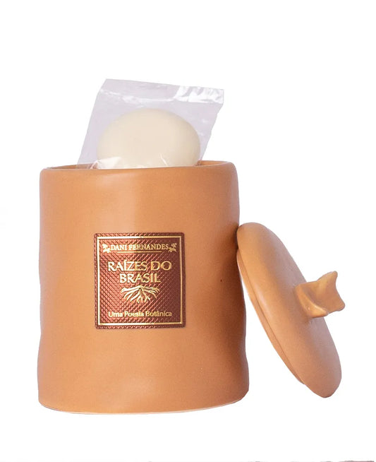 SABONETES CREMOSOS RAIZES DO BRASIL 120G COM POTICHE