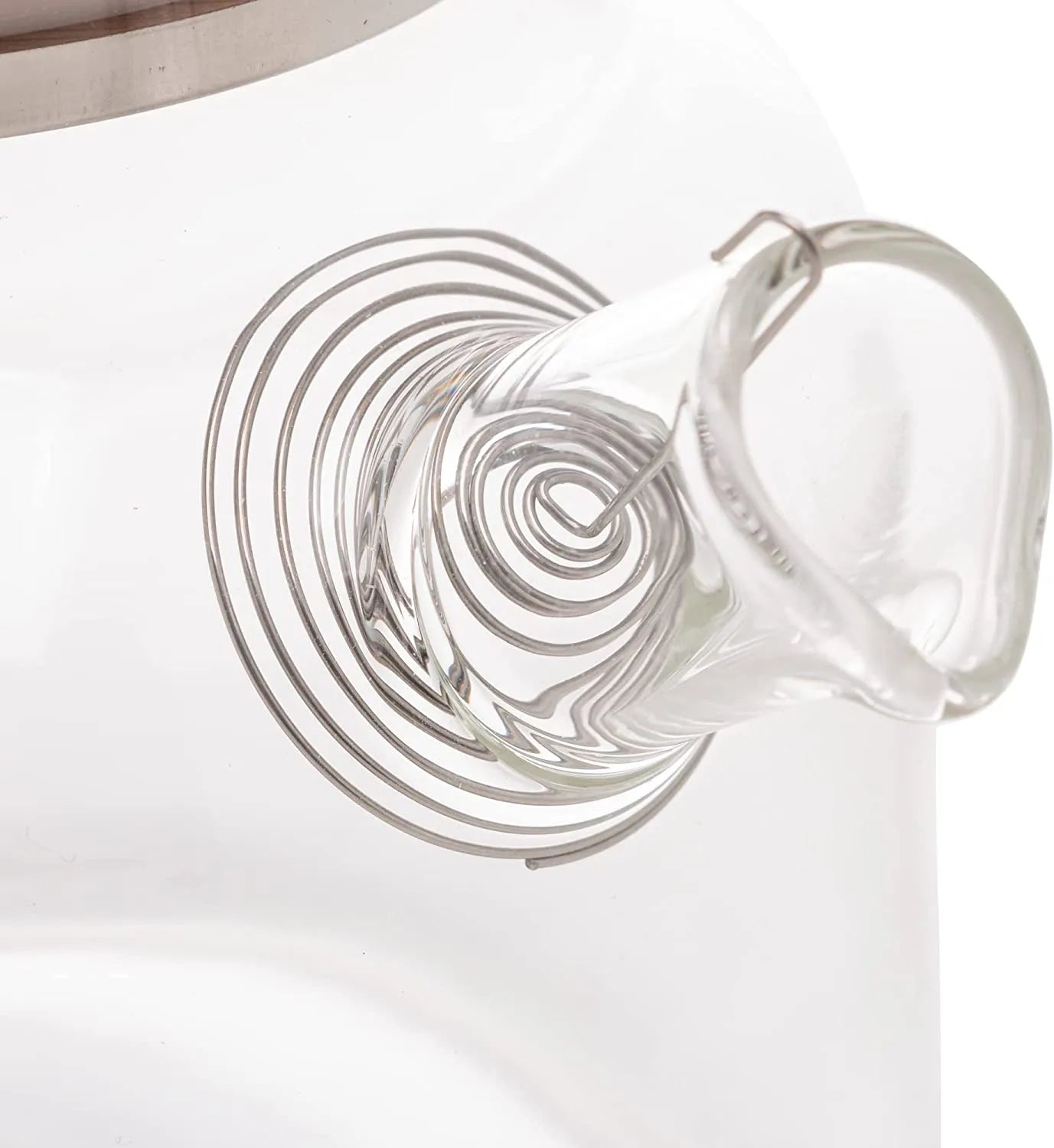 Chaleira Mattiné em Vidro Borossilicato com Tampa em Bambu - DoceLar Loja