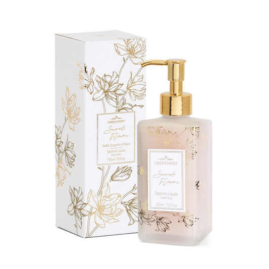 Saboneteira 250ml Essencia Sweet Flower