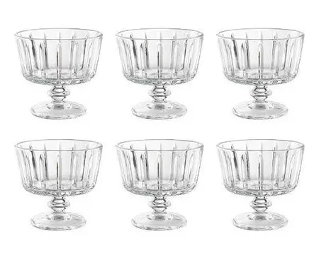 Jogo de 6 Taças para Sobremesa Dubois - DoceLar Loja