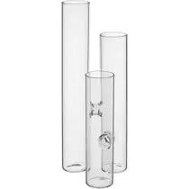 VASO BOROSSILICATO TRANSPARENTE