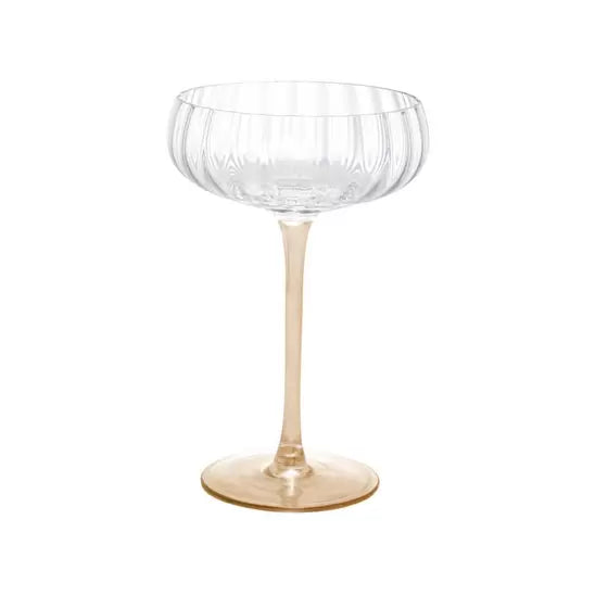 2 Taças Coupe Haste Âmbar Classic 280ml