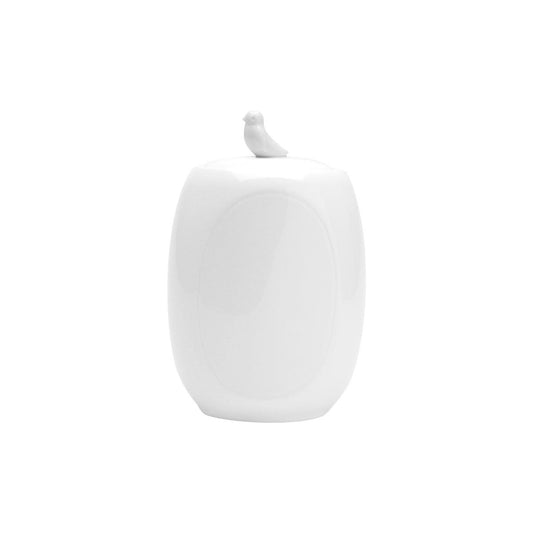 Pote Porcelana c/Tampa Birds