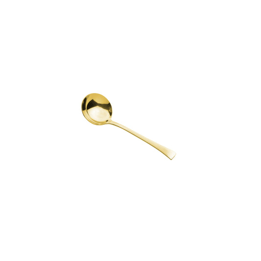 Concha para Molho de Aço Inox Berna Dourado - DoceLar Loja
