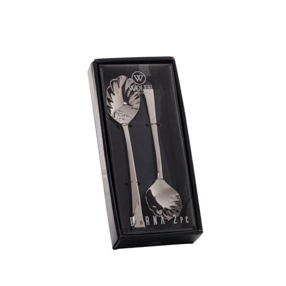 Conjunto 2 Colheres de Açúcar de Aço Inox Berna - DoceLar Loja