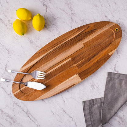 Conjunto 2 Peças Faca e Garfo p/Servir de Aço Inox Berna - DoceLar Loja