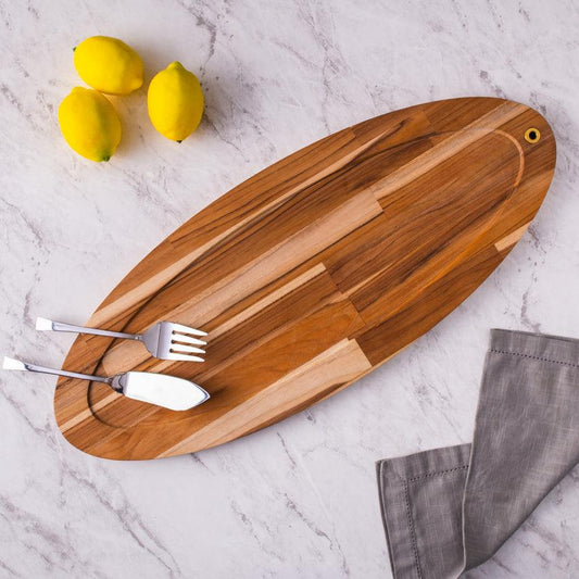 Conjunto 2 Peças Faca e Garfo p/Servir de Aço Inox Berna - DoceLar Loja