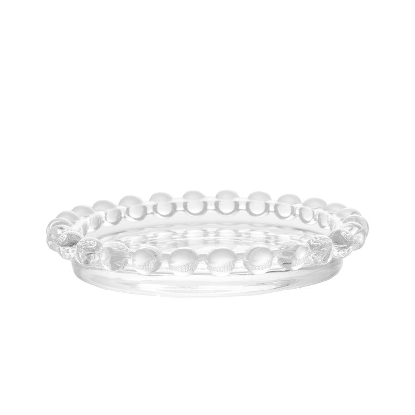 Conjunto 4 Mini Pratos de Cristal Pearl - DoceLar Loja