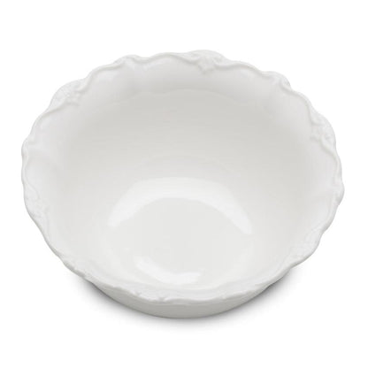 Conjunto 6 Bowls de Porcelana Fancy Branco - DoceLar Loja