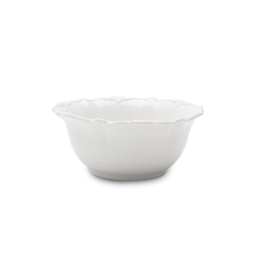 Conjunto 6 Bowls de Porcelana Fancy Branco - DoceLar Loja