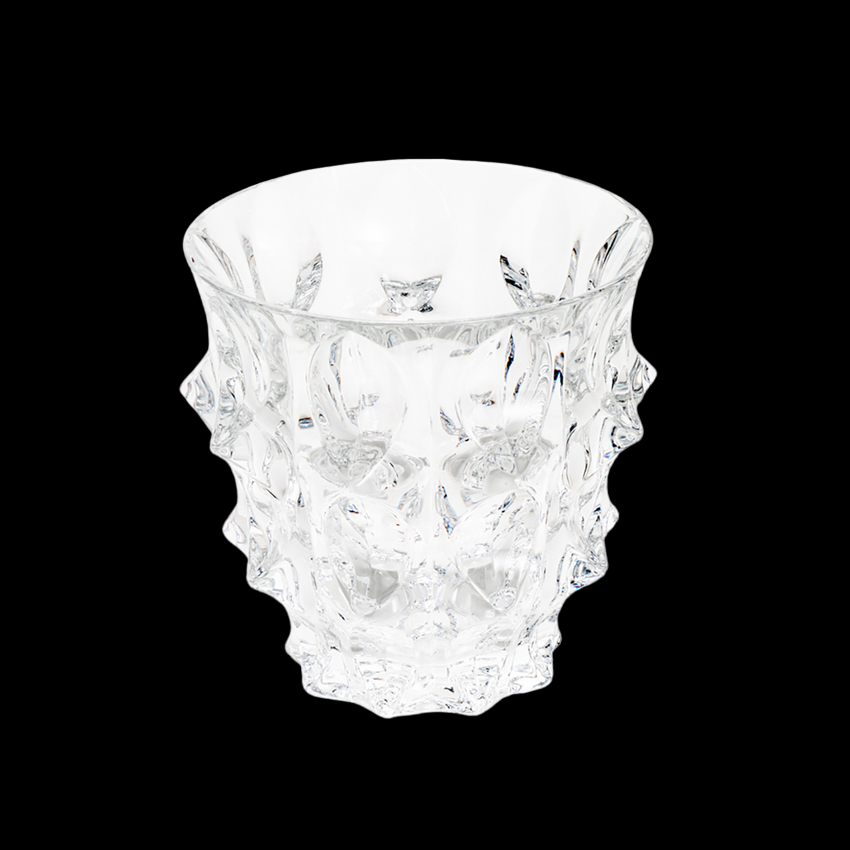 Conjunto 6 Copos Baixos de Cristal Fortune - DoceLar Loja