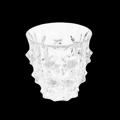 Conjunto 6 Copos Baixos de Cristal Fortune - DoceLar Loja