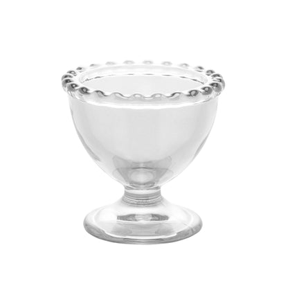 Conjunto 6 Porta Ovos de Cristal Pearl - DoceLar Loja