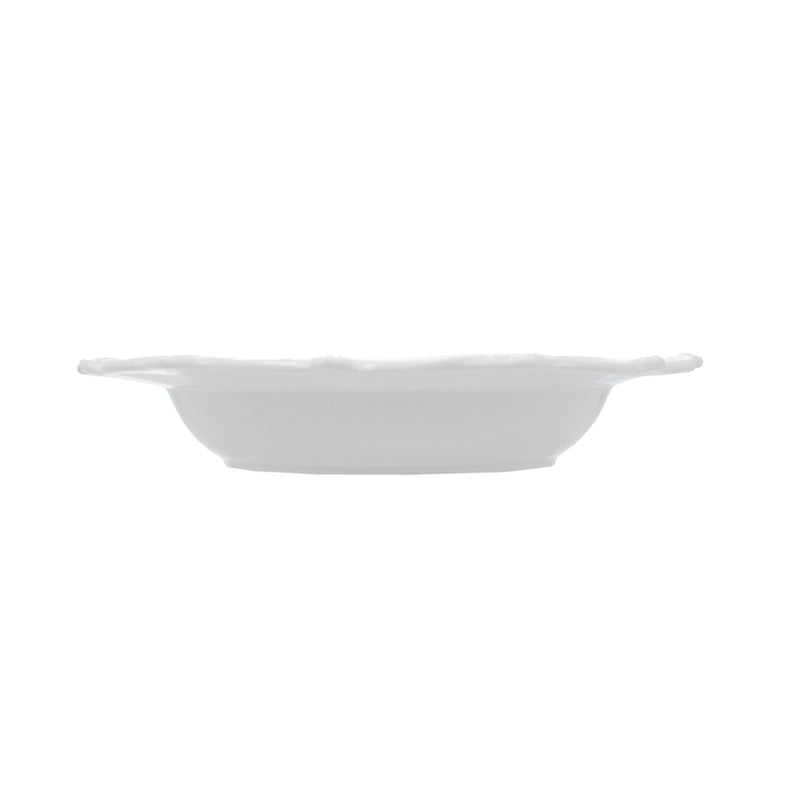 Conjunto 6 Pratos Fundos de Porcelana Fancy Branco - DoceLar Loja