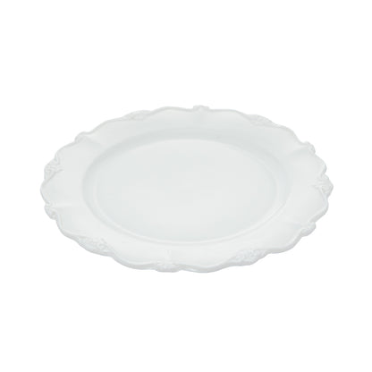 Conjunto 6 Pratos para Sobremesa de Porcelana Fancy Branco - DoceLar Loja