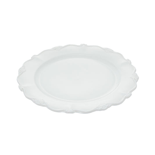 Conjunto 6 Pratos para Sobremesa de Porcelana Fancy Branco - DoceLar Loja
