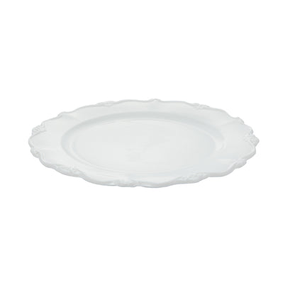 Conjunto 6 Pratos para Sobremesa de Porcelana Fancy Branco - DoceLar Loja