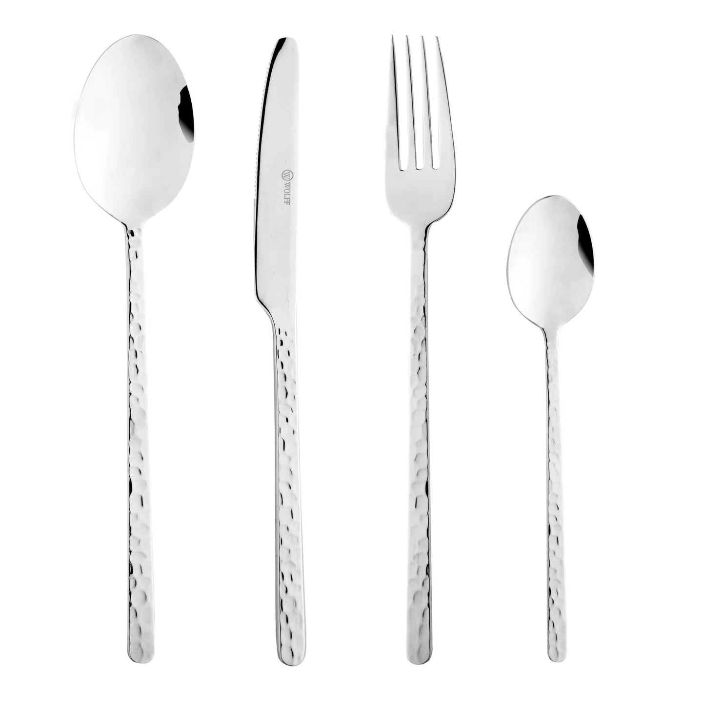 FAQUEIRO 24 PEÇAS DE AÇO INOX VENEZA