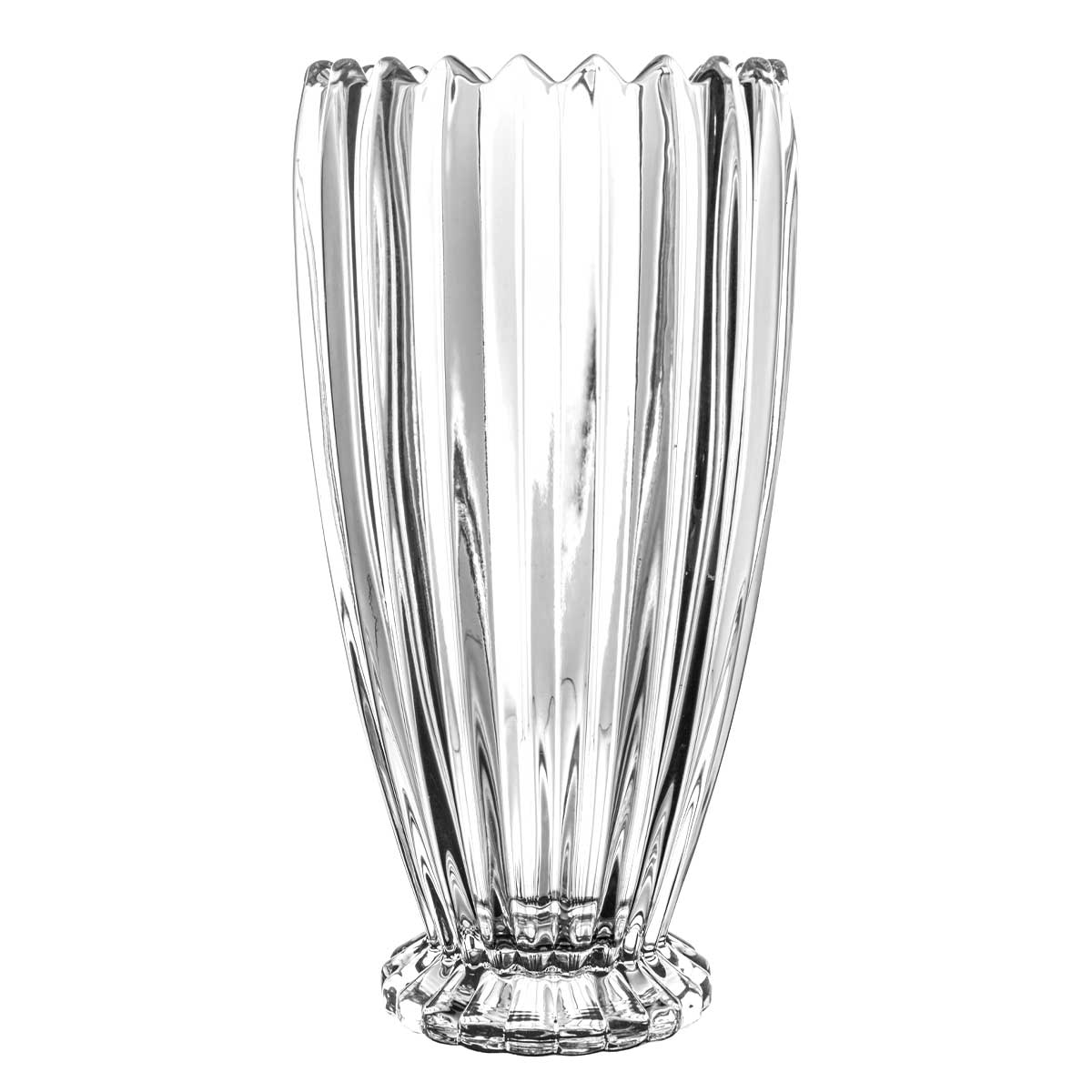 VASO DE CRISTAL DE CHUMBO GENEVA 13,5CM X 27,5CM