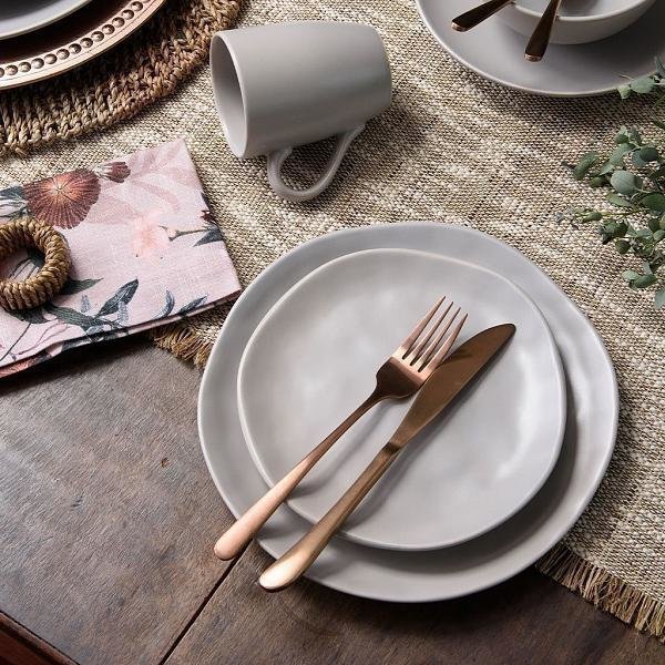 Prato Raso Organic Gelo - DoceLar Loja