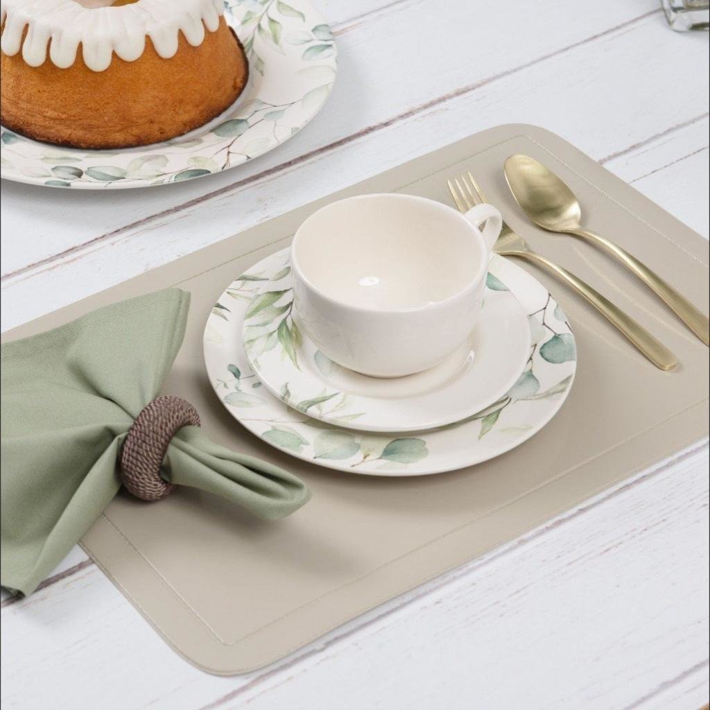 Argola de Guardanapo Rayon 4 peças Toffee - DoceLar Loja