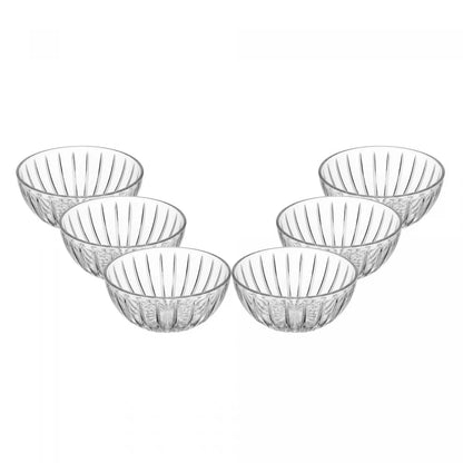 CJ 6 BOWLS BANGKOK 12,5CM X 12,5CM X 6CM CRISTAL ECOLOGICO
