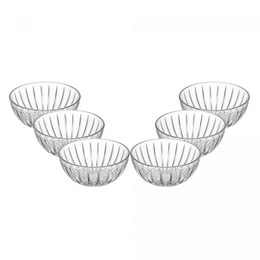 CJ 6 BOWLS BANGKOK 12,5CM X 12,5CM X 6CM CRISTAL ECOLOGICO