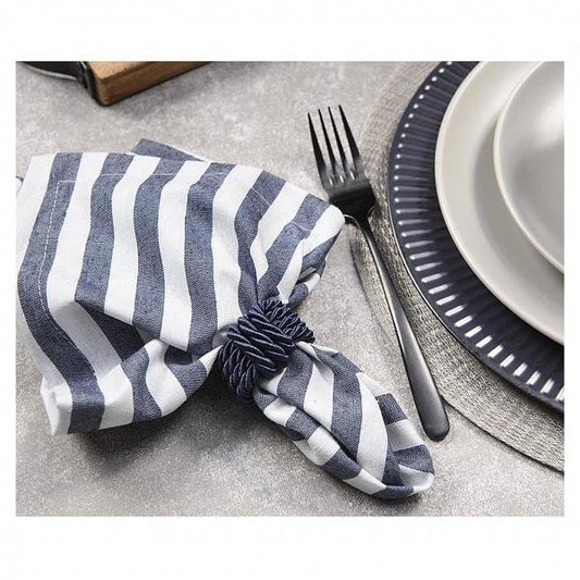 Guardanapo Eco Listras Marinho - DoceLar Loja