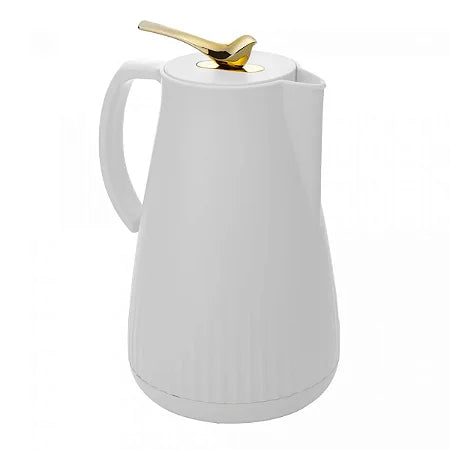 GARRAFA TERMICA DE PLASTICO NEW BIRD BRANCA 1L