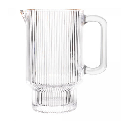 JARRA DE CRISTAL DE CHUMBO COM FIO DE OURO LINES 900ML