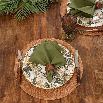 Guardanapo Home 4 Pcs Oliva - DoceLar Loja