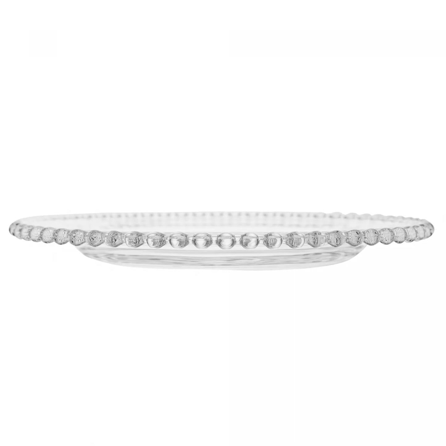 PRATO PEARL 20 CM CRISTAL