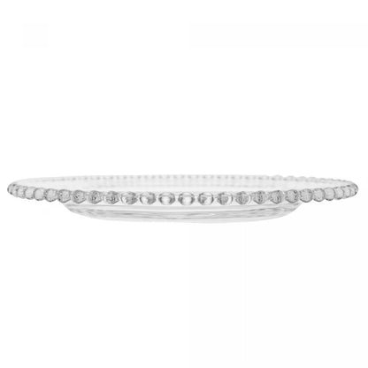 PRATO PEARL 20 CM CRISTAL
