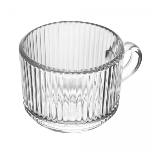 CJ XICARAS DE CAFE LINES 90ML VIDRO