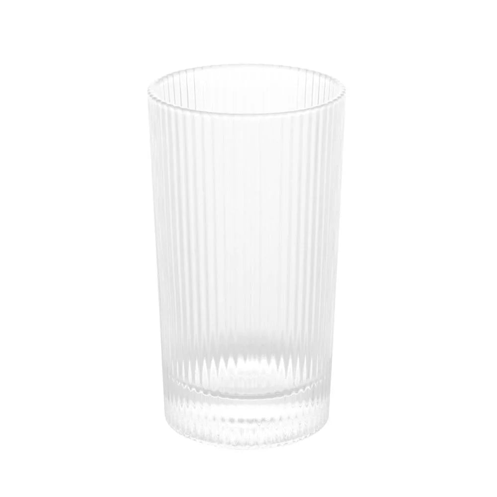 CJ 6 COPOS ALTOS DE CRISTAL LINES 400ML